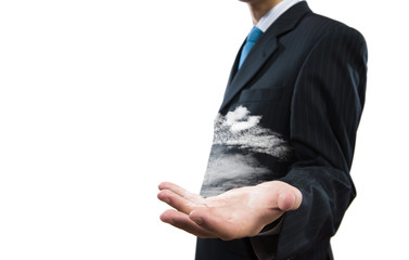 Businessman in suit