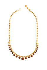 Indian jewelry isolated on a white background