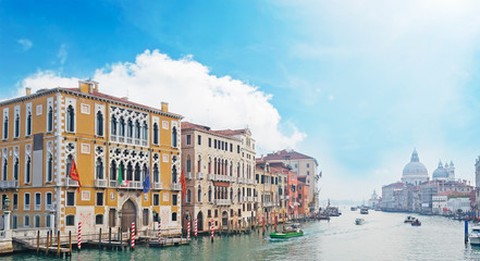 Grand Canal under clouds