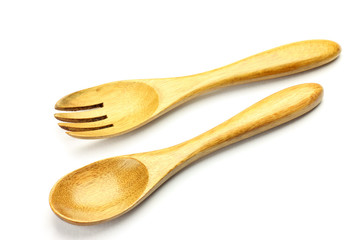 wooden cutlery