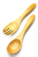 wooden cutlery