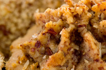 Close-up of fresh baked christmas cookies