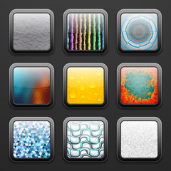 Background for the app icons set