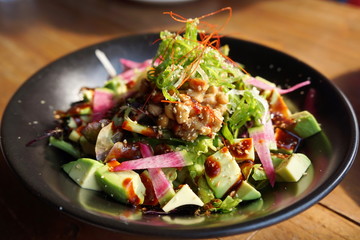 アボガド納豆丼