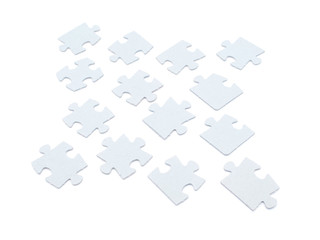 puzzle on a white background