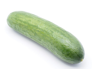 cucumber on white background