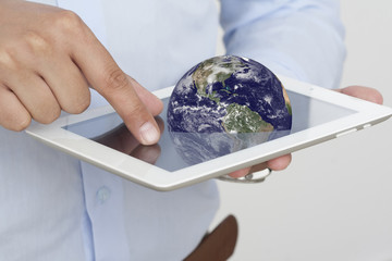 Business Computer Ipad Tablet Hands