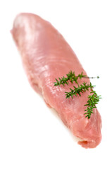 Rohes Fleisch vom Schwein