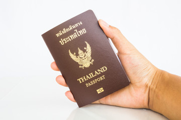 and holding an Thailand passport