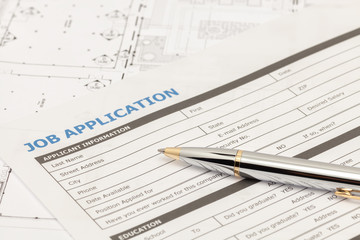 Job application form