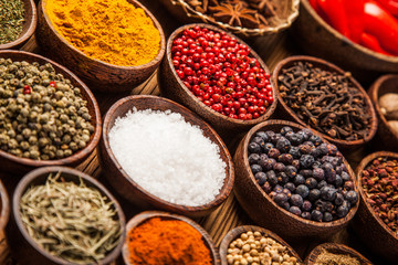 A selection of spices