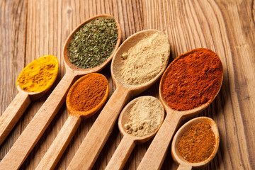 A selection of spices