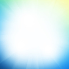 Abstract background with sun beam