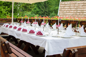 Outdoor table ornament