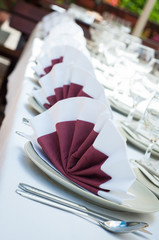 decorated table