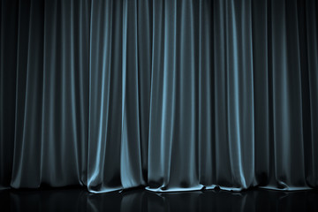 Obraz premium curtain in a theater