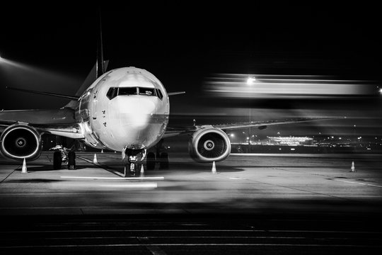 Airplane Front Close-up