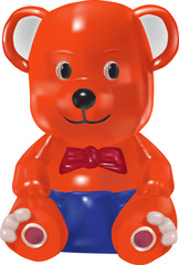 bear vector toy