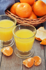 Tangerine juice