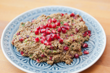 Auberginen Dip, Hummus