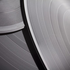 Vinyl records background