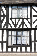 half timbered house, Leominster, Herefordshire, England