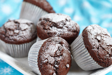 Chocolate muffins