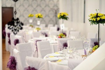 Wedding table,series, indoor shot