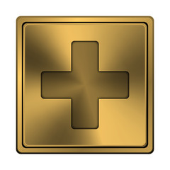 Obraz premium Medical cross icon