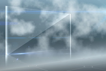 Futuristic technology interface