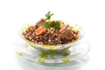 boiled buckwheat