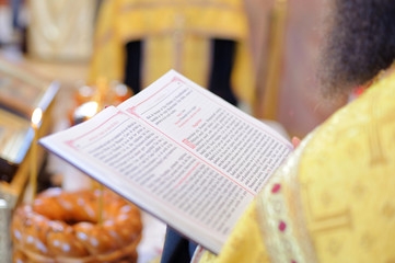 Naklejka premium Church Ceremony