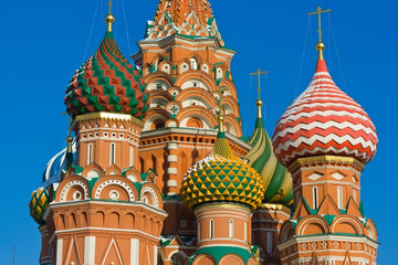 Saint Basil Cathedral  in Moscow