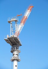 Naklejka premium Construction site of modern building