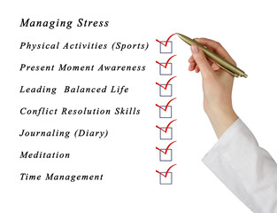 Managing stress
