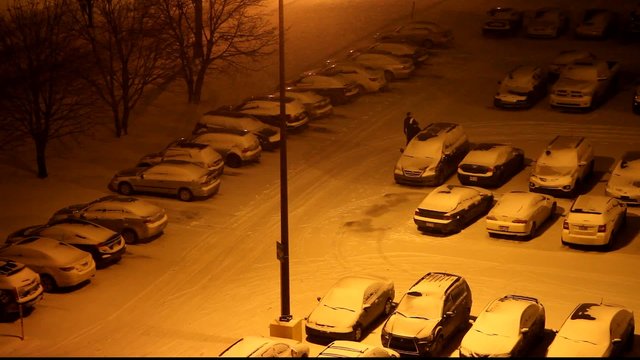 Stationnement en hiver