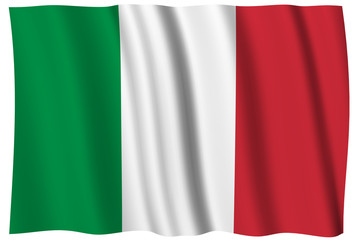 Fototapeta premium Italia Bandiera