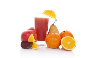 Fruit juice.