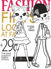 fashion cats