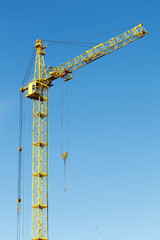 crane and blue sky