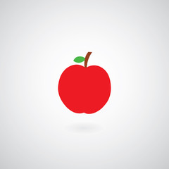 Red apple vector