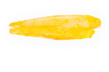 Smoked Vietnamese River Cobbler fish fillet.