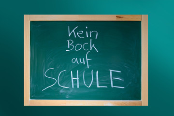 Kein Bock auf Schule