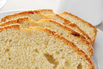 slices of sponge cake