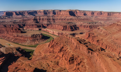 Colorado river in Canyonlands National Park