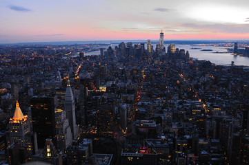 Fototapeta na wymiar New York view