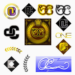 монограмма OC