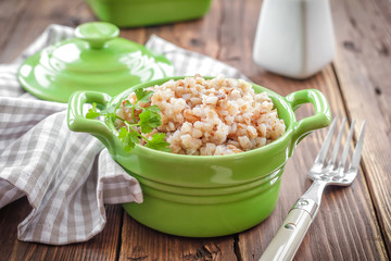 Buckwheat porridge