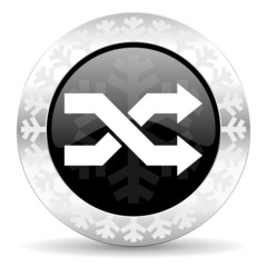 aleatory christmas icon