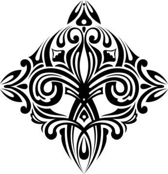 recommend clip art: Design element, floral pattern.